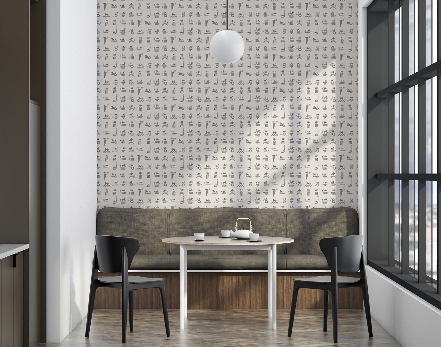 Folk Glyph - Carbon & Canvas