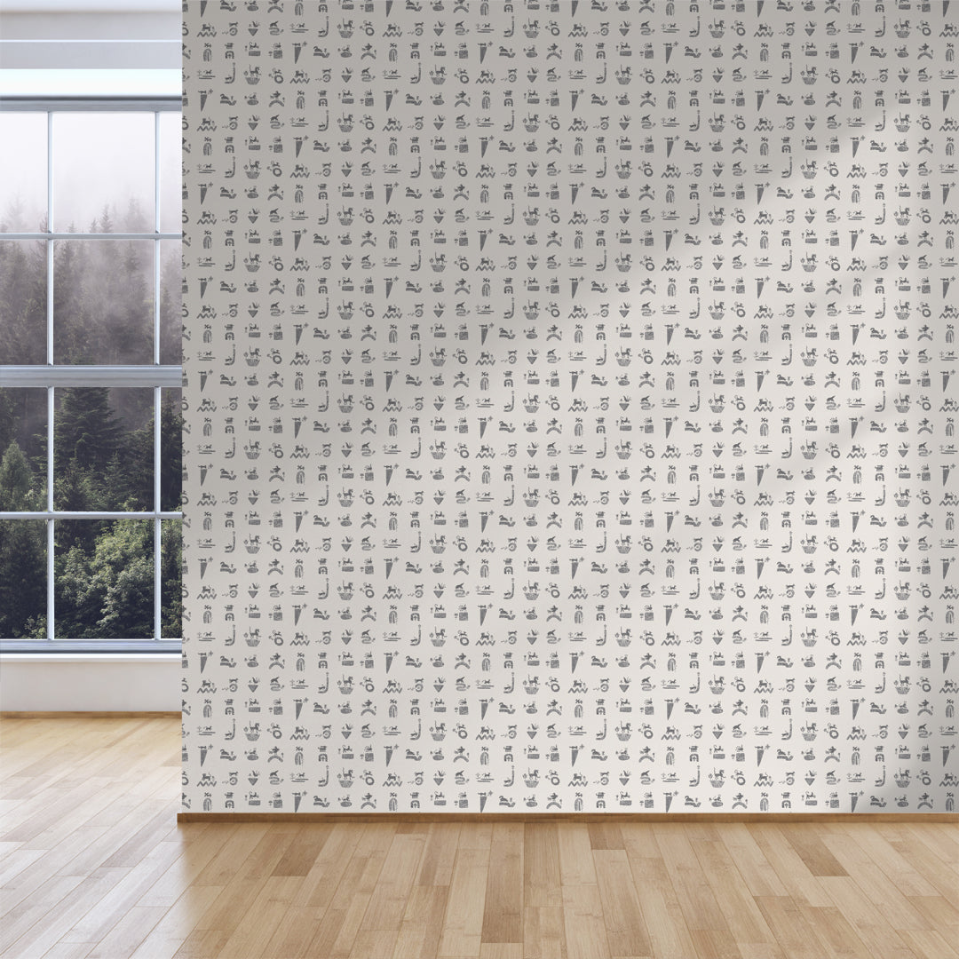 Folk Glyph - Carbon & Canvas