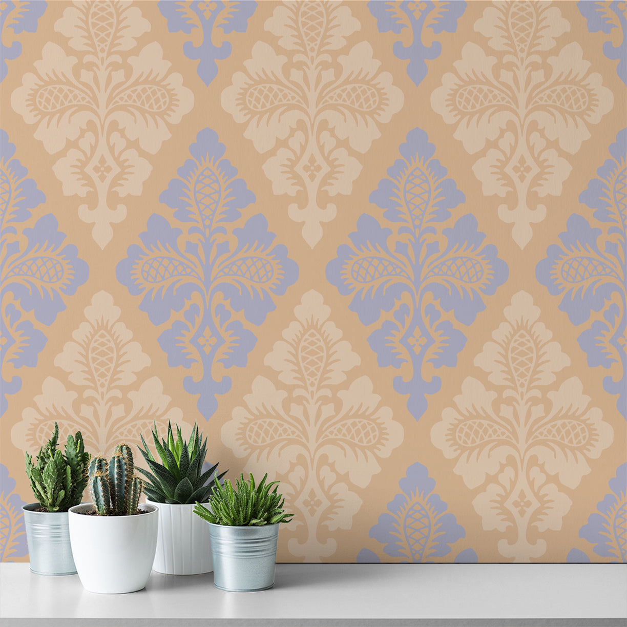 Thistle - Blue & Blush