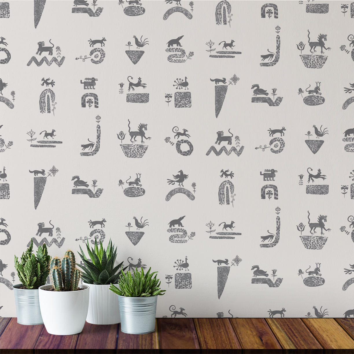 Folk Glyph - Carbon & Canvas