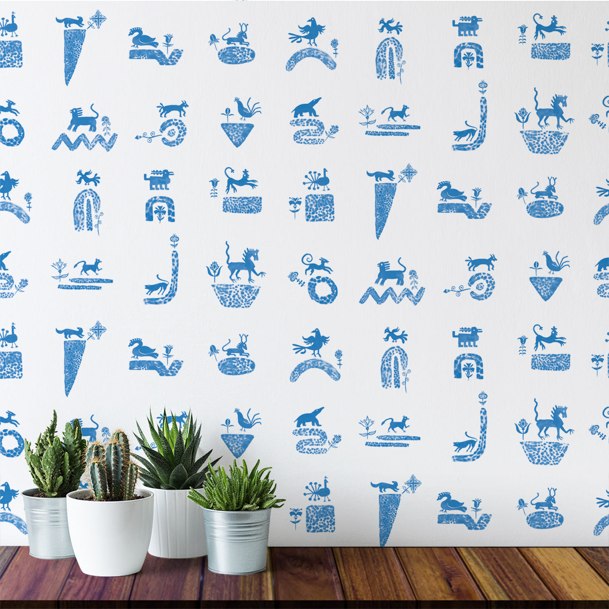 Folk Glyph - Cobalt