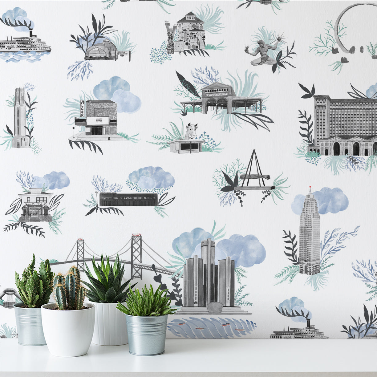 We <3 Detroit - White