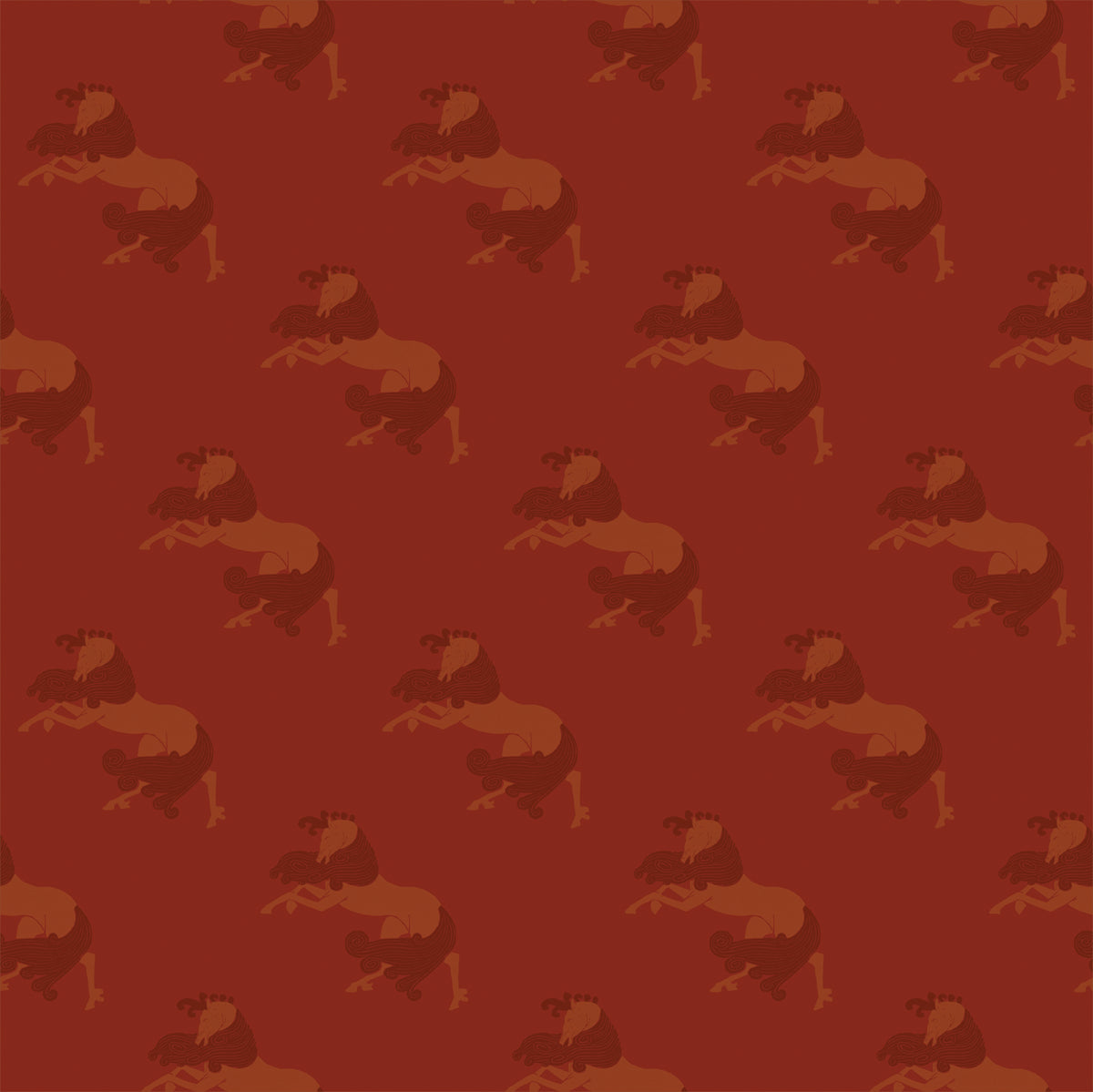 Horsies - Reds on Red