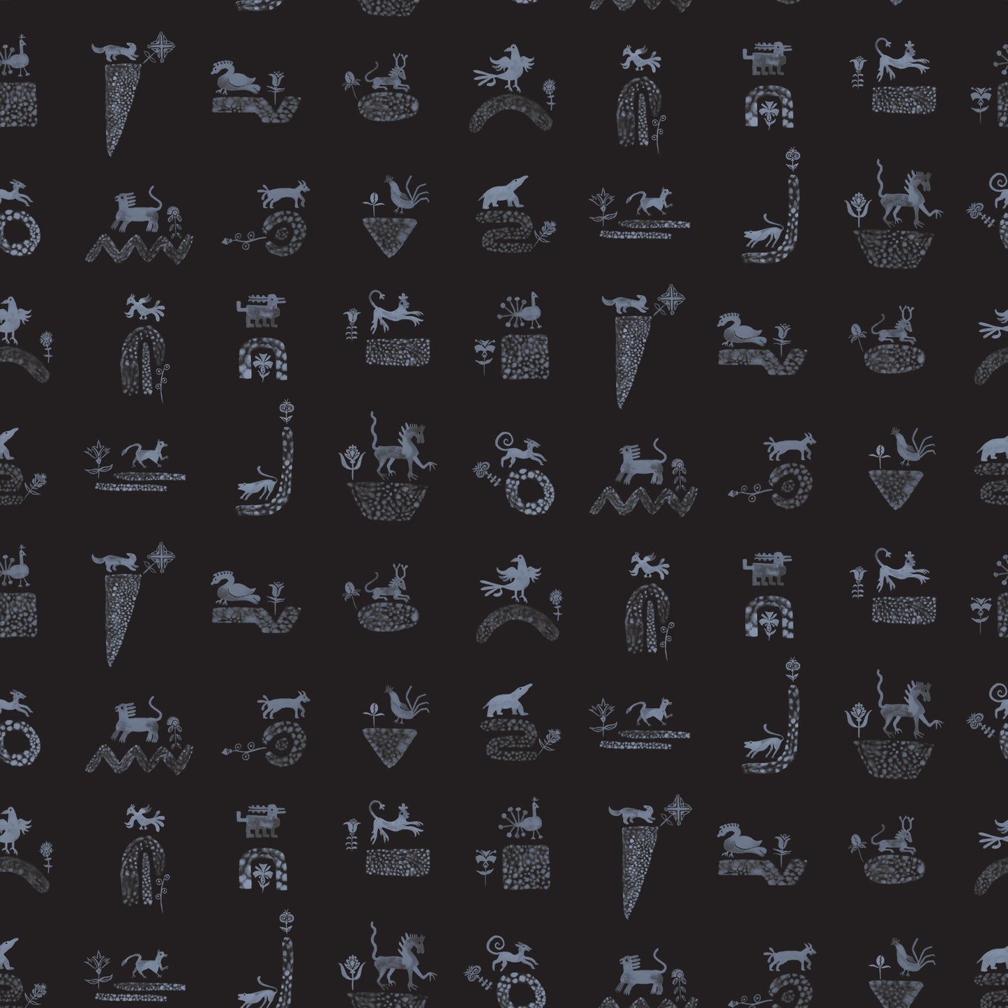 Folk Glyph - New Moon