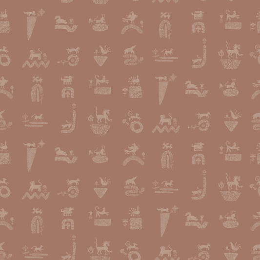 Folk Glyph - Teracotta