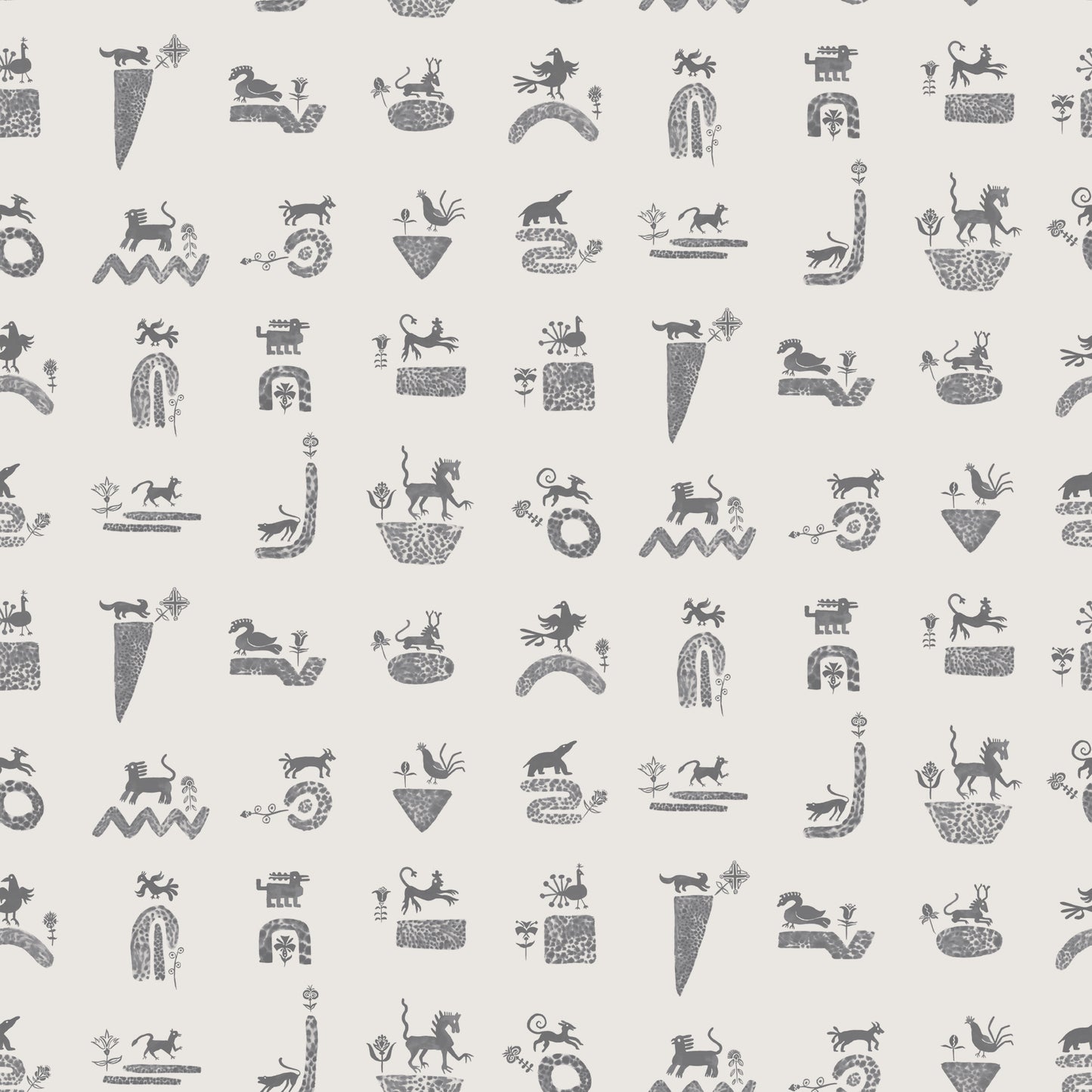 Folk Glyph - Carbon & Canvas