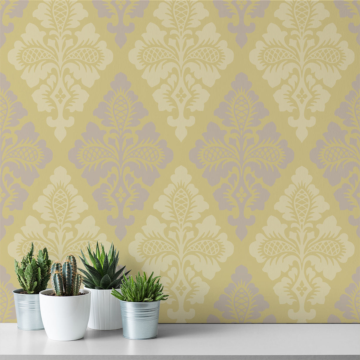Thistle - Chartreuse & Lilac