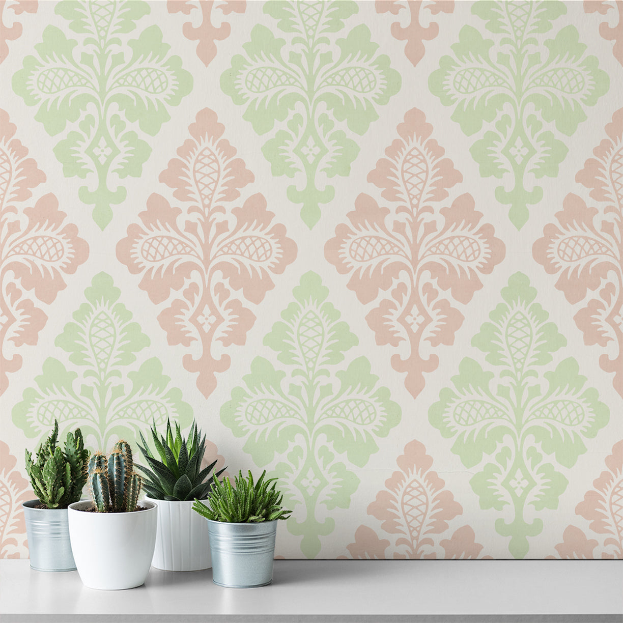 Thistle - Pink & Green