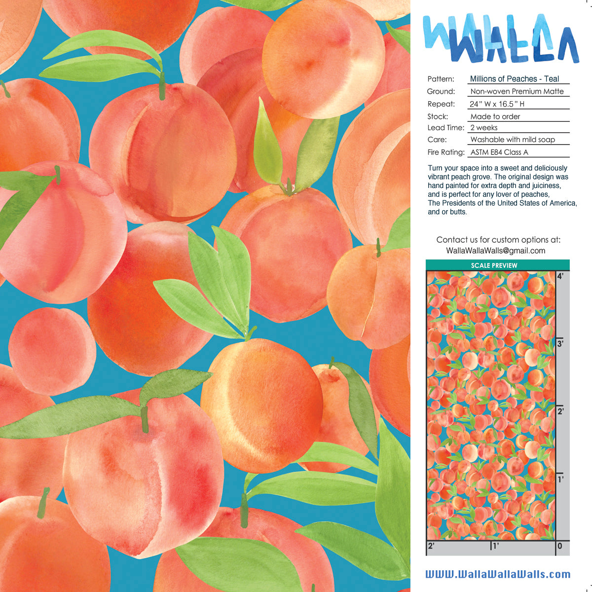 Millions of Peaches - Eggplant – WallaWallaWalls